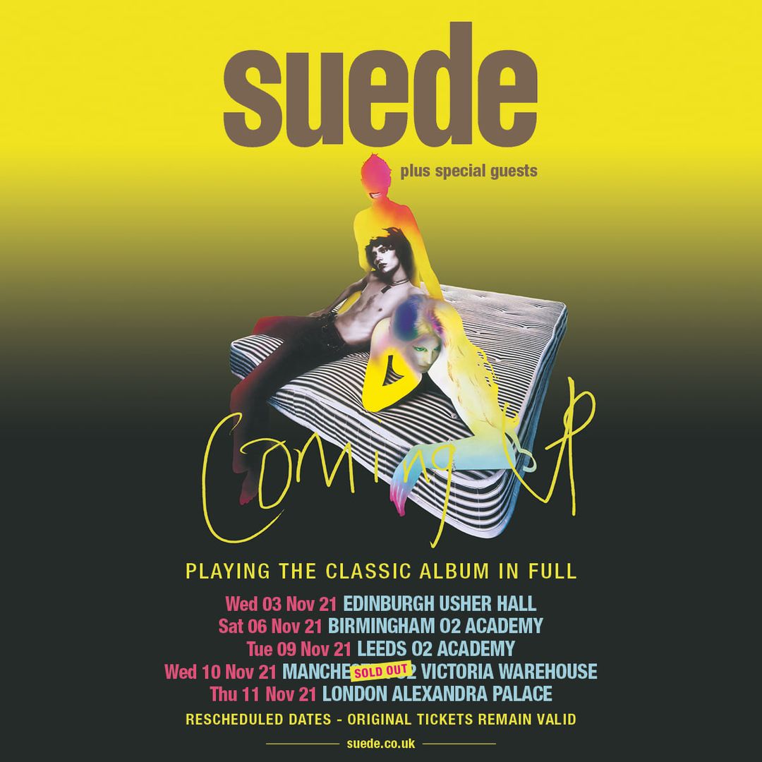 Suede – “Coming Up” – 25 year Anniversary Tour - New Sound Generation